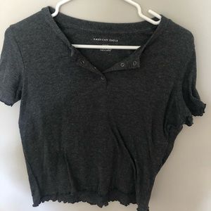 American Eagle Button Down Top